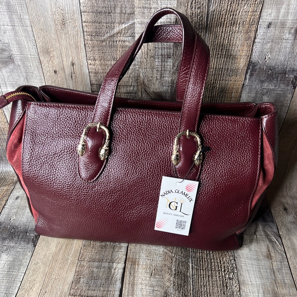 Alessandro Mari leather / Suede handbag